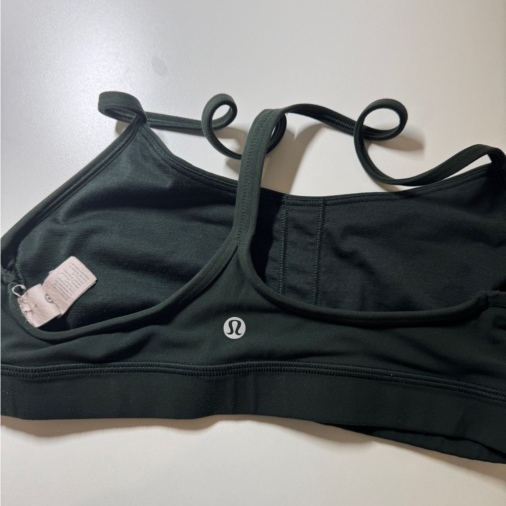 forest green flow y Nulu Lulu bra NO CUPS INSIDE. 3 colors see other listings